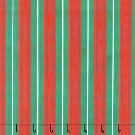 Winter Wonder - Ribbon Red and Green Yardage