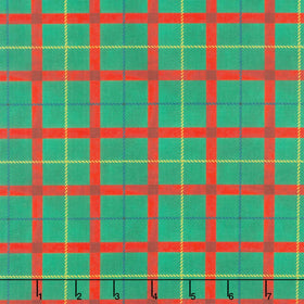 Winter Wonder - Festive Plaid Green Yardage