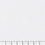Winter Wonder - Snowflake Snow Puff Yardage