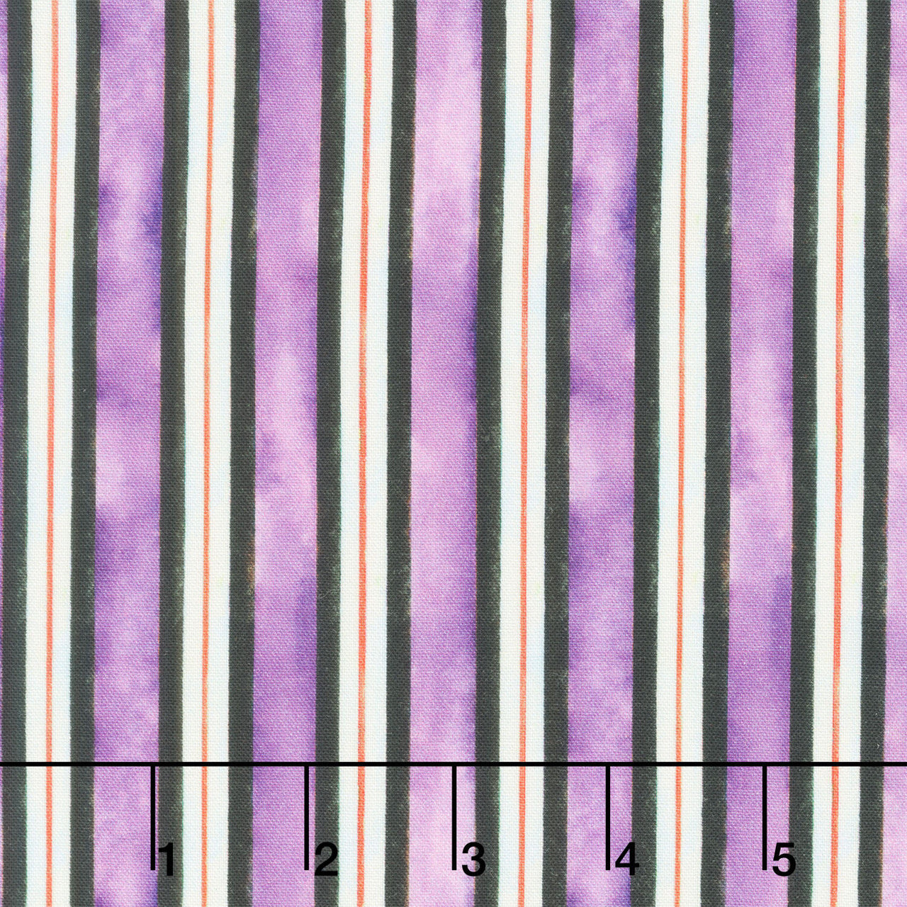 Midnight Hollow - Spooky Stripe Wildberry Yardage