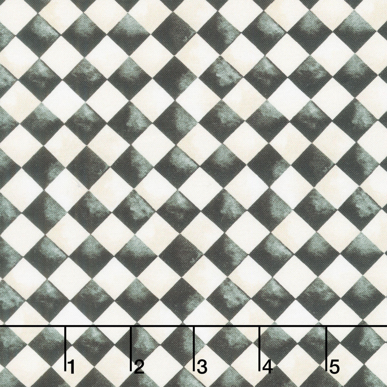 Midnight Hollow - Halloween Check Midnight Yardage