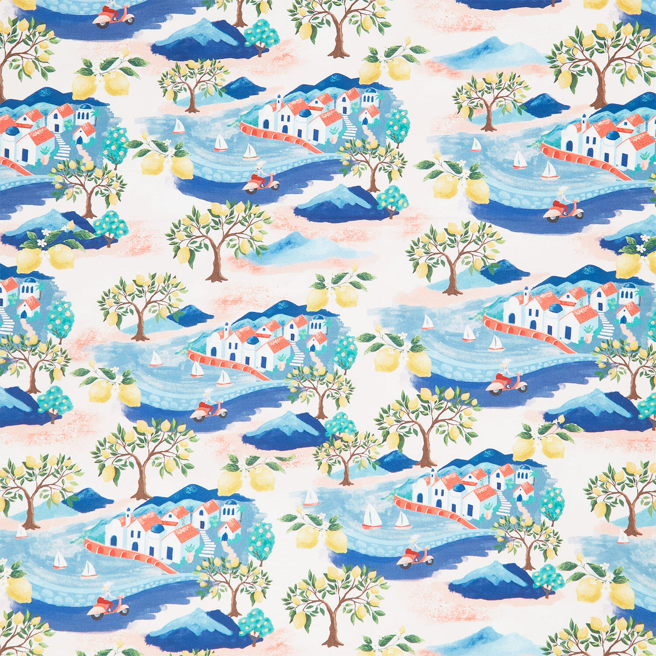 Villa Sol - Little Village Pale Pink Yardage