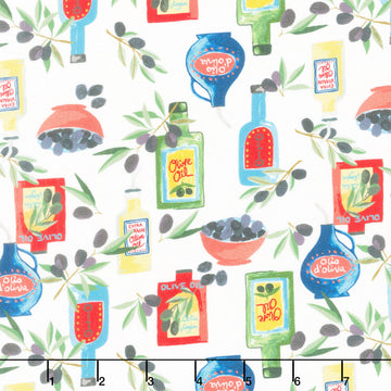 Villa Sol - Olio D'Oliva White Yardage