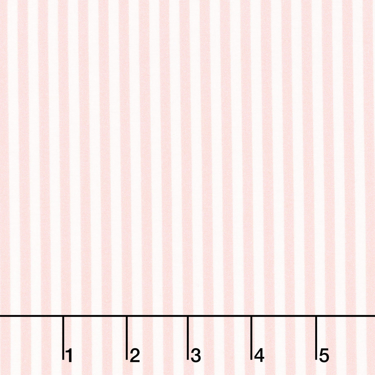 Villa Sol - Narrow Stripe Pale Pink Yardage