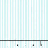 Villa Sol - Narrow Stripe Aqua Yardage