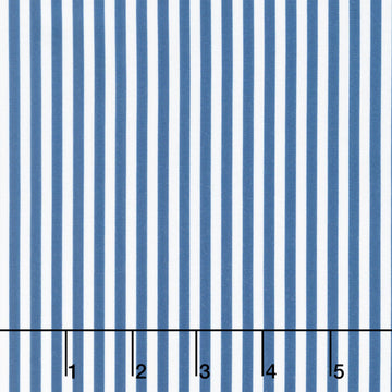 Villa Sol - Narrow Stripe Navy Yardage