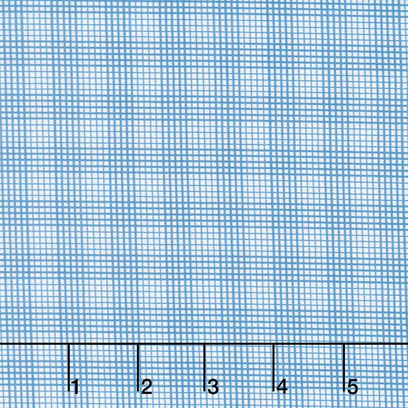 Swatch Book - Graph Azure Yardage