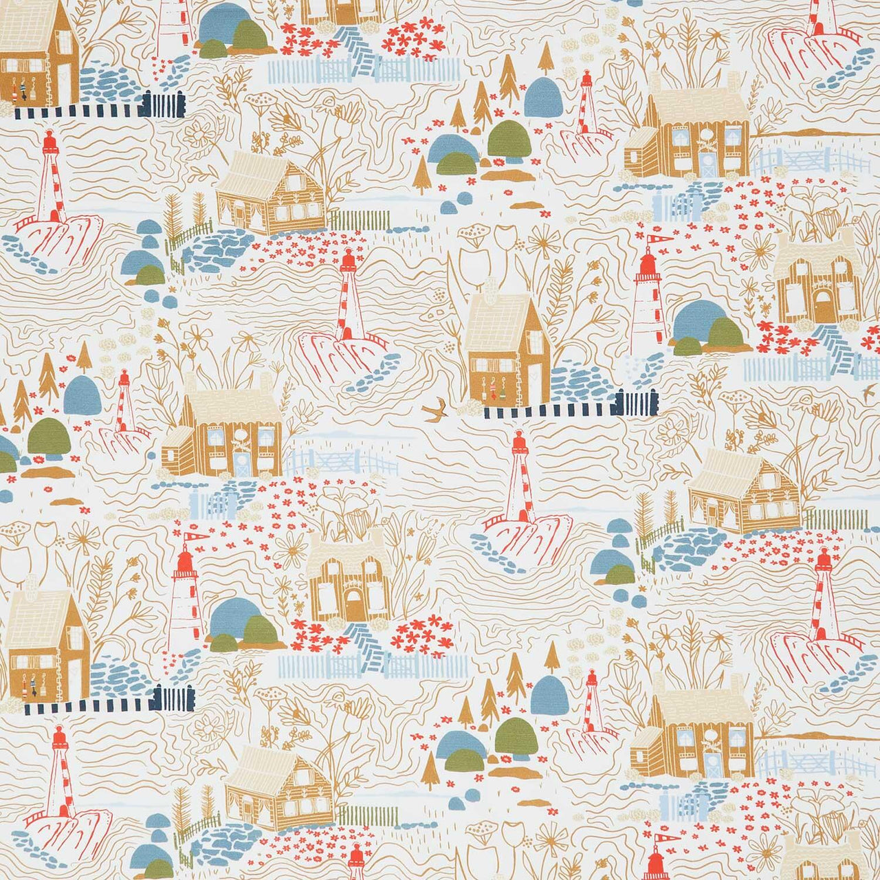 Rocky Coast - Inverness Ivory Yardage