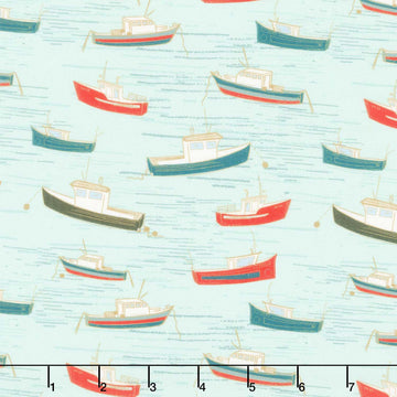 Rocky Coast - Bonnie Boats Mist Yardage