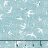 Rocky Coast - Windswept Fog Yardage