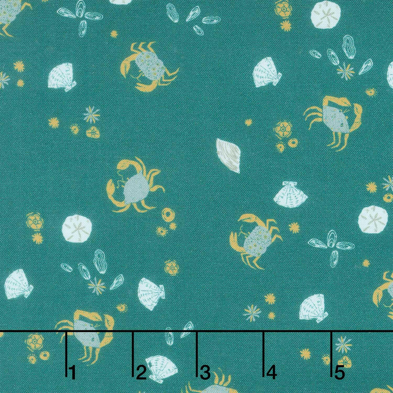 Rocky Coast - Beach Combers Phthalo Yardage