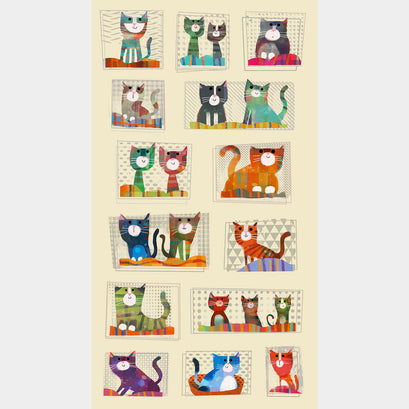 Fur-Ever Friends - Take me Home: Cats Cream Panel