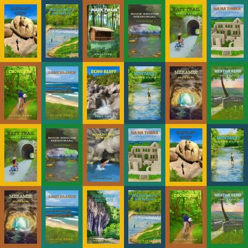 Missouri Shop Hop 2025 - Parklands Multi Panel