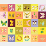 Insectarium - Butterflies and Insects Square Dance Multi Panel