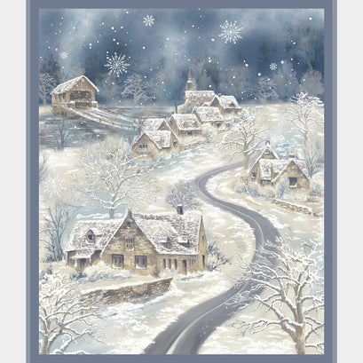 Winter Whisper - Winter Town Multi Panel