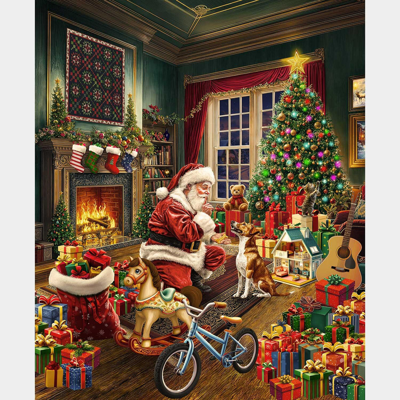 Winter Wonder - Christmas Morning Multi Panel