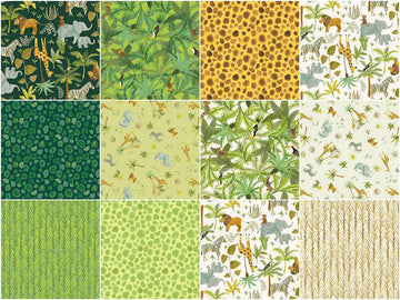 King of the Jungle Fat Quarter Bundle