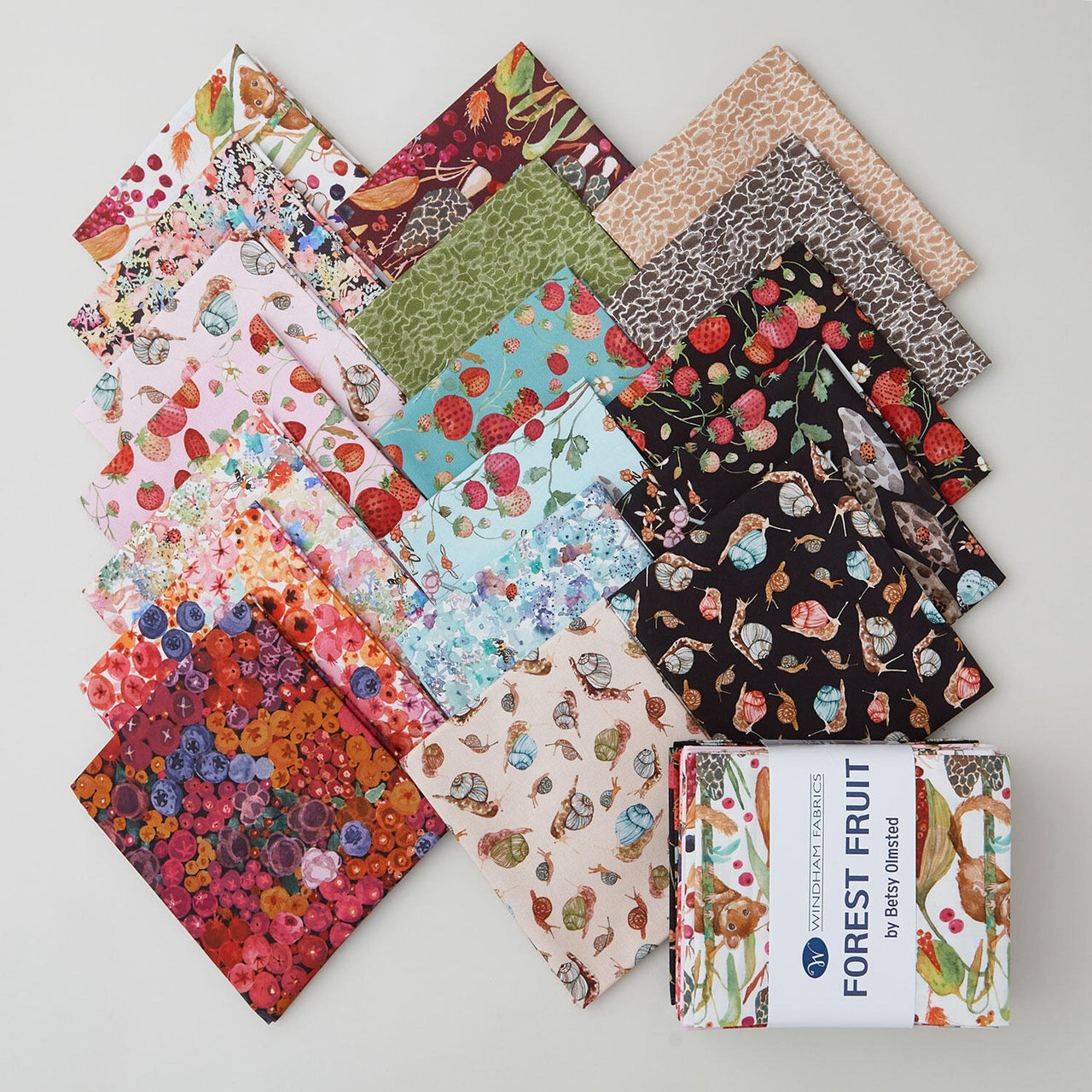 Forest Fruits Fat Quarter Bundle
