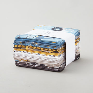 Diggers and Dozers Fat Quarter Bundle