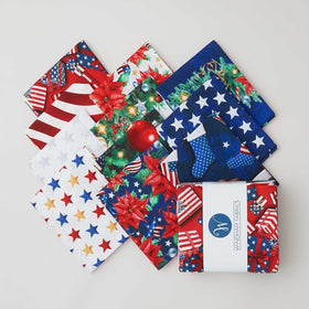 All American Christmas Fat Quarter Bundle