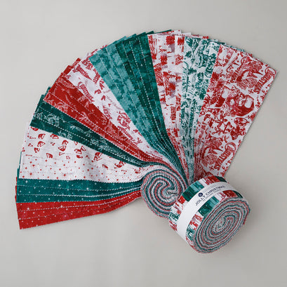Jolly Christmas 2 1/2" Strips