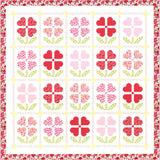 Hearts Ablooming Quilt Kit