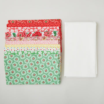 Hearts Ablooming Quilt Kit