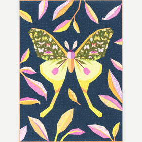 The Luna Moth Quilt Kit