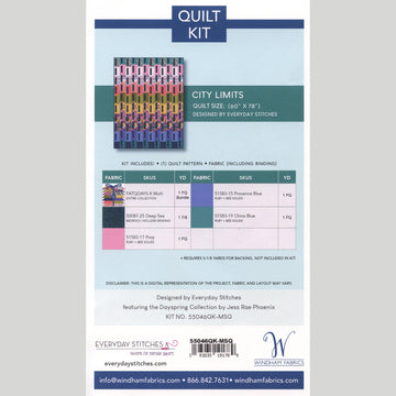 City Limits Quilt Kit