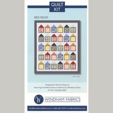 Red Roof Quilt Kit