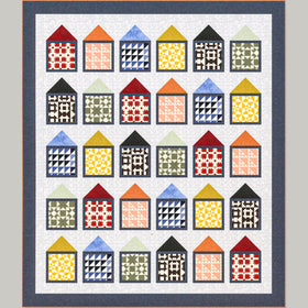Red Roof Quilt Kit