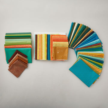 Citrus Sunburst Quilt Kit