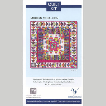 Modern Medallion Quilt Kit
