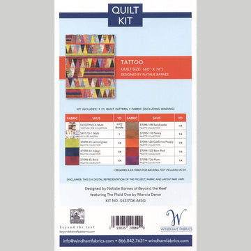 Tattoo Quilt Kit