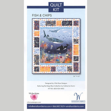Fish & Chips Quilt Kit