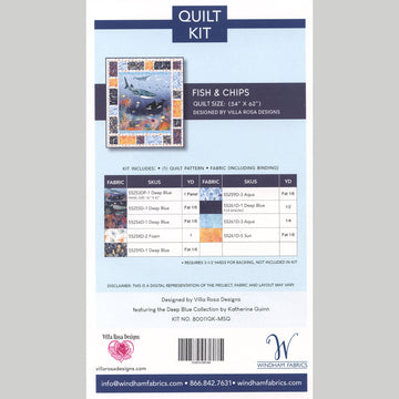 Fish & Chips Quilt Kit