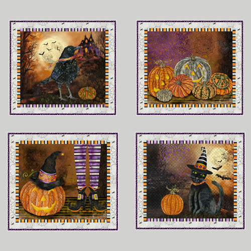 Spooky Soiree Midnight Hollow Placemats Kit