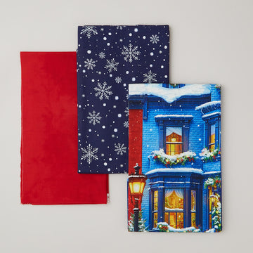 Winter Town Quilt Kit