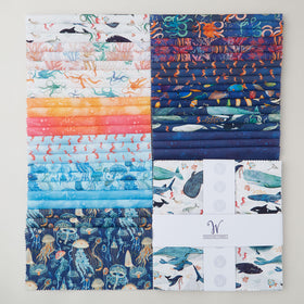 Deep Blue 10" Squares