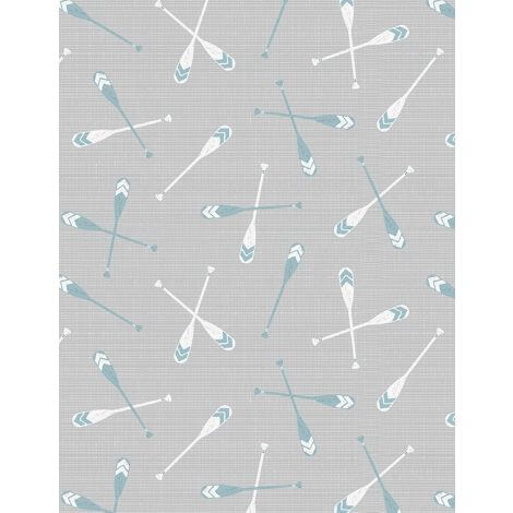 Lake Retreat - Oar Toss - Gray