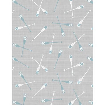 Lake Retreat - Oar Toss - Gray