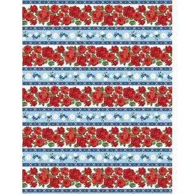 Summertime Daydream - Repeating Stripe