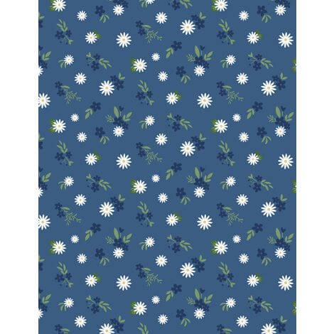 Summertime Daydream - Floral Mix - Blue