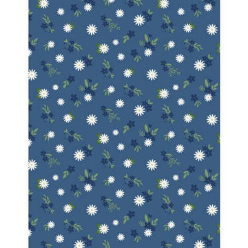 Summertime Daydream - Floral Mix - Blue