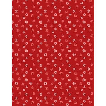 Summertime Daydream - Daisies All Over - Red