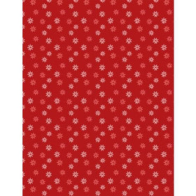 Summertime Daydream - Daisies All Over - Red