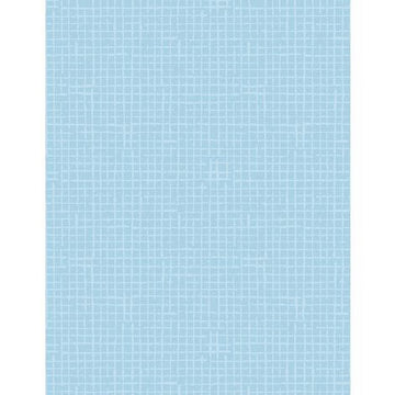 Summertime Daydream - Grid Texture - Light Blue