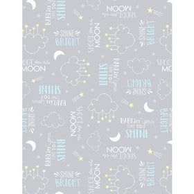 Baby's Adventure - Word Toss - Gray