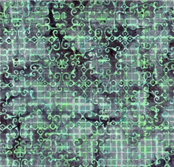 Expressions Batiks - Sassy and Tweet Ribbon - Charcoal