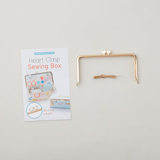 Heart Clasp Sewing Box Kit